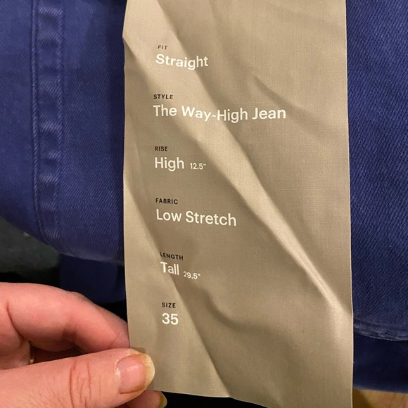 Everlane Way High Jean, size 35 - Picture 2 of 2